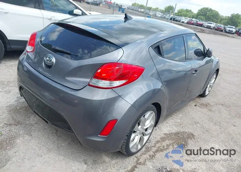 2015 Hyundai Veloster from USA, damaged, VIN KMHTC6AD5FU229487